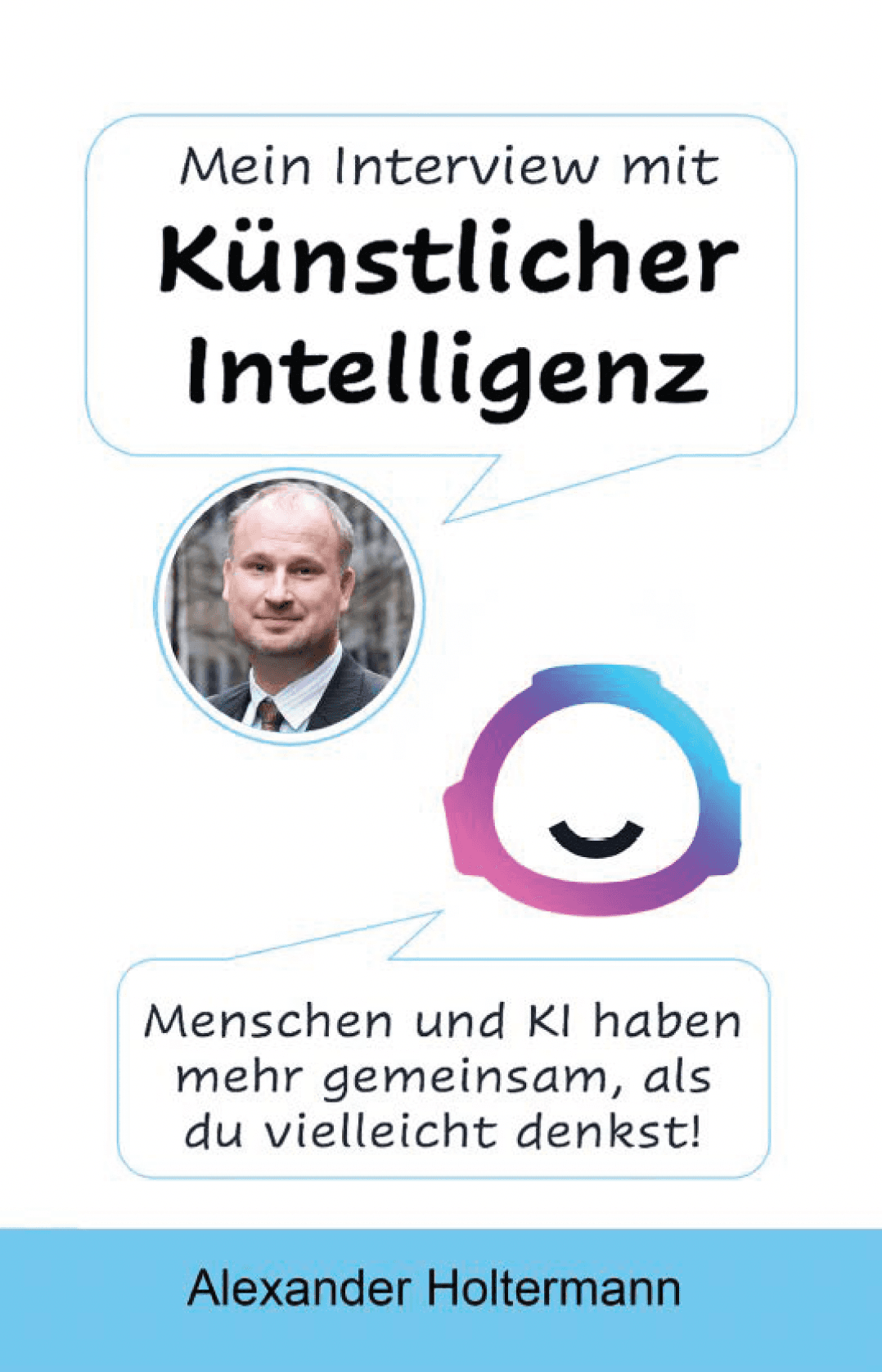Mein Interview mit KI — Buchcover